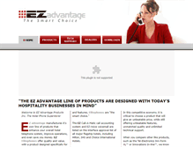 Tablet Screenshot of ezadvantage.com
